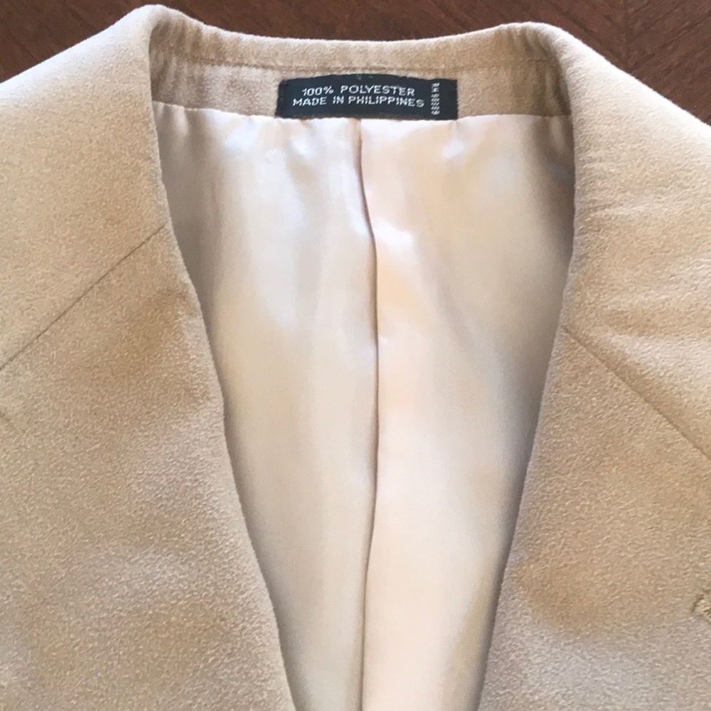 Polyester Tan Jacket - image 2